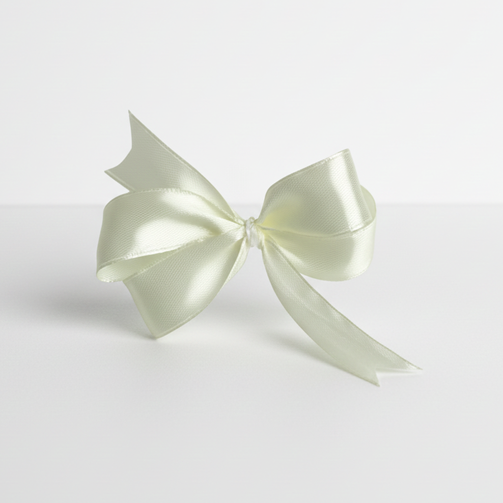 Saténová stuha šampaň – elegantní dekorační stuha pro balení dárků a floristiku